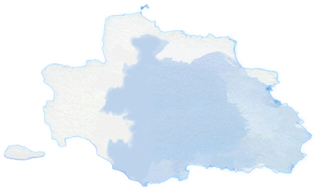 Cloud background decoration center left