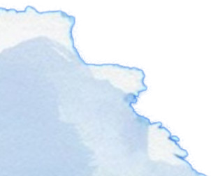 Cloud background decoration bottom left